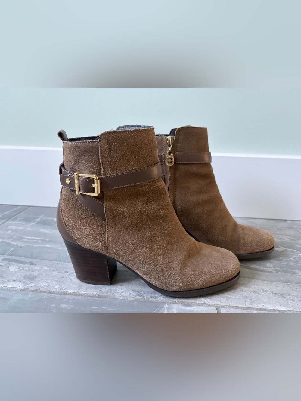 CWonder Women's Suede Ankle Boots Size 7.5